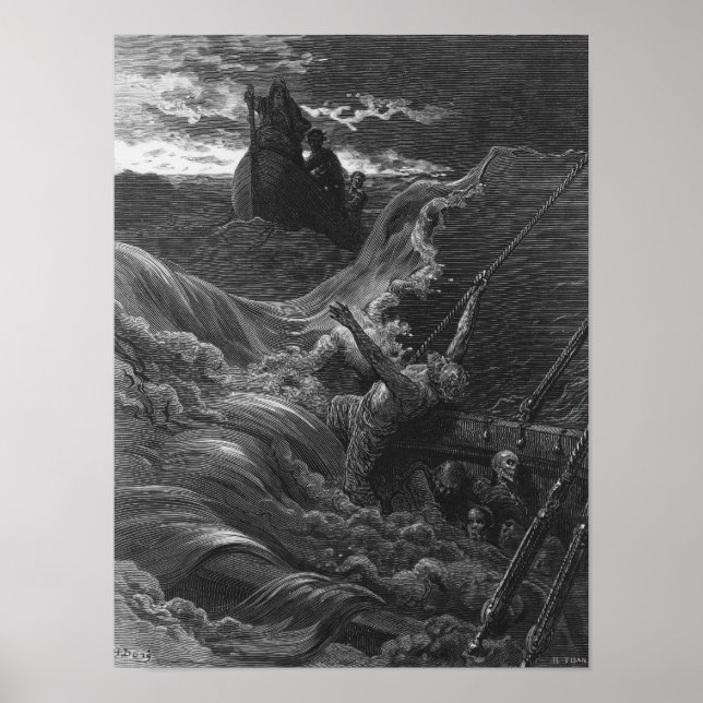 Poster Scène du "Rime de l'ancien marin" (Devant)