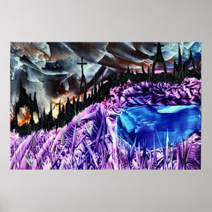 Poster Scène Imaginaire