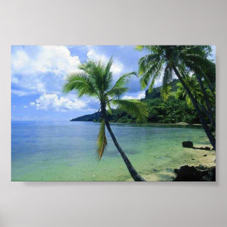 Poster Scène Plage