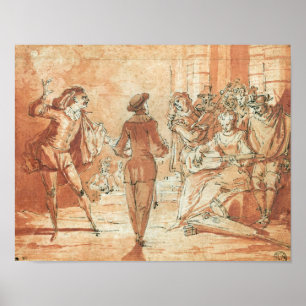 Poster Scène théâtrale