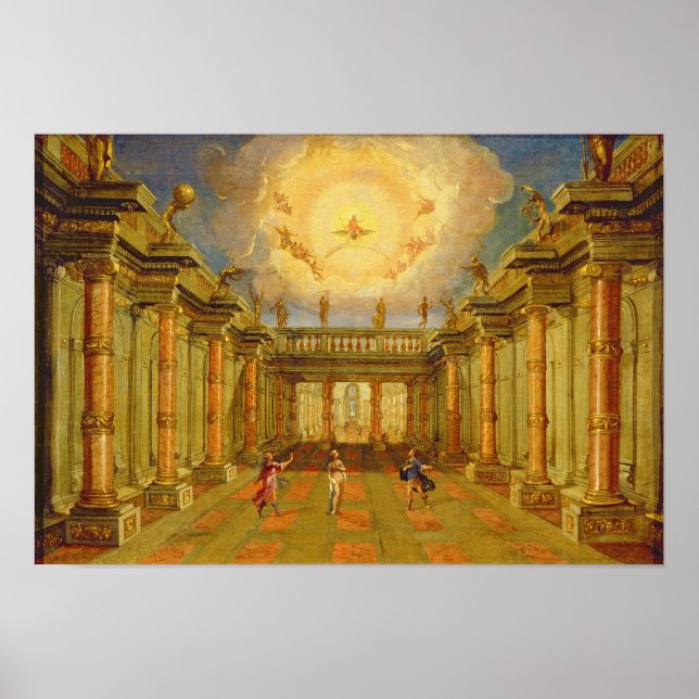 Poster Scène X : cour du roi de Naxos (Devant)