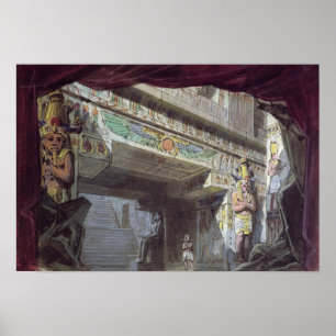 Poster Scénographie pour "la cannelure magique" par