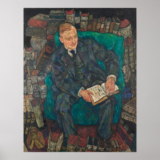 Poster Schiele - Dr Hugo Koller (Devant)