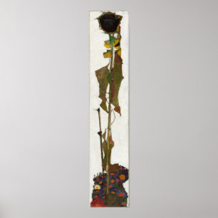 Poster Schiele - Tournesols 1909