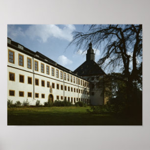 Poster Schloss Friedenstein, Gotha, construit en 1643-54