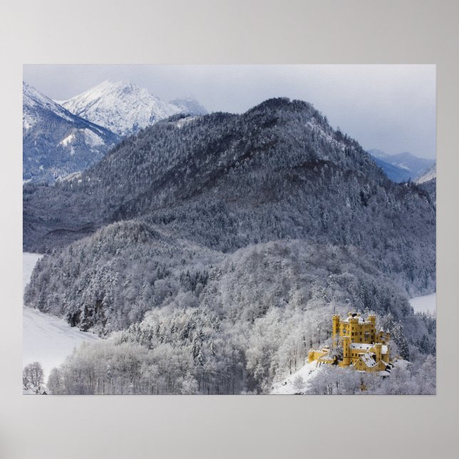 Poster Schloss Hohenschwangau (Devant)