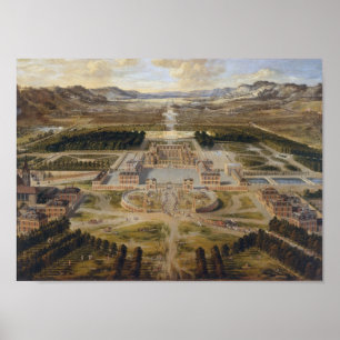 Poster Schloss Versailles - Pierre Patel - 1668