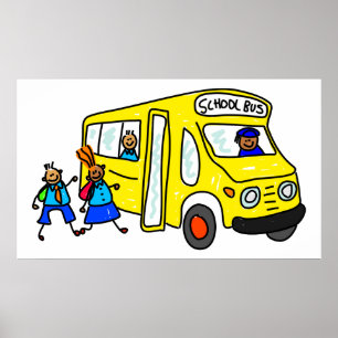Poster School Bus