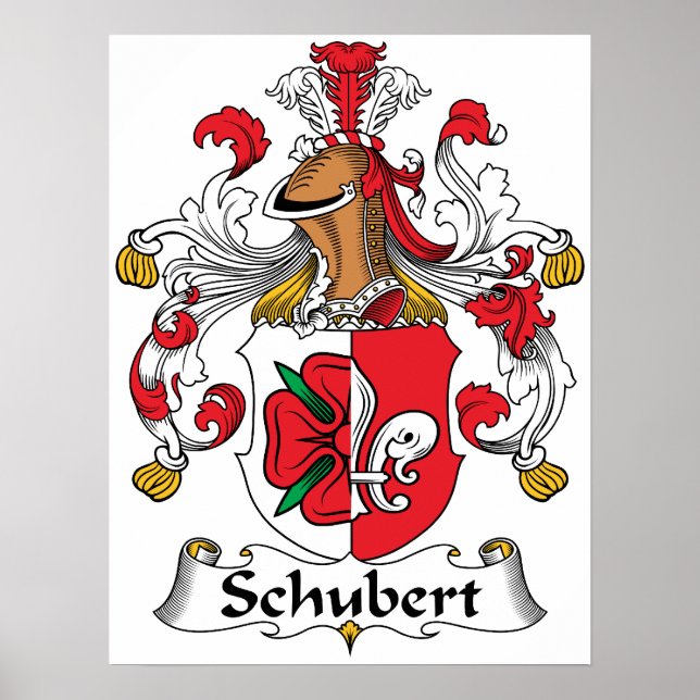 Poster Schubert Family Crest (Devant)