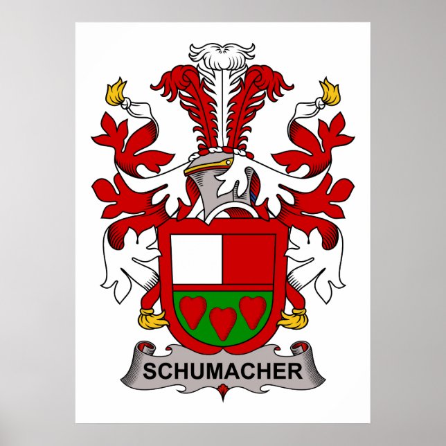 Poster Schumacher Family Crest (Devant)