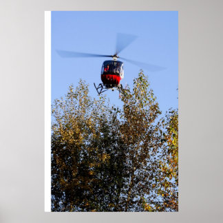 Poster Schweizer arrive à terre