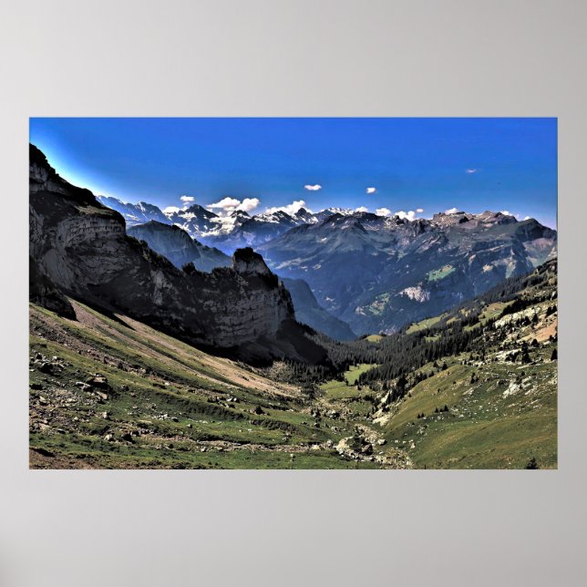 Poster Schynige Platte (Devant)