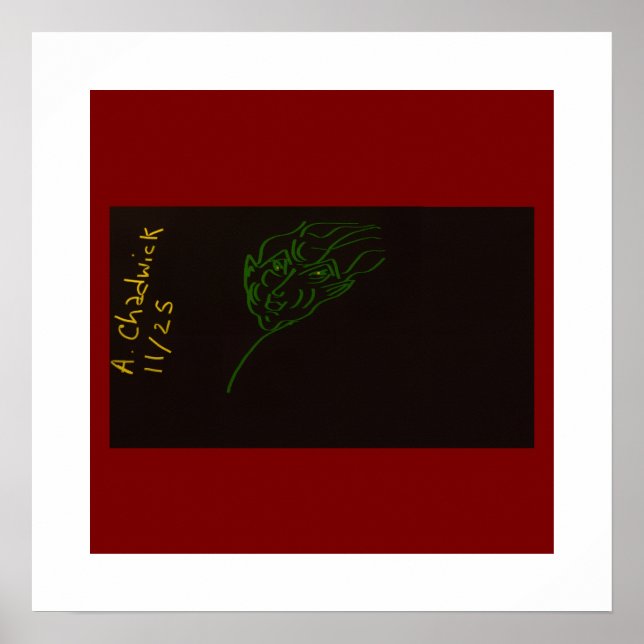 Poster Sci-fi Creature   (Devant)