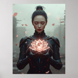 Poster Sci-Fi Fantastique : Renaissance Éternelle