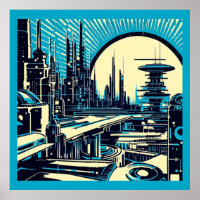 Sciage urbain futuriste SF 3