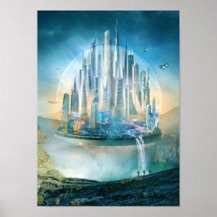 Poster Science-fiction, Dome City