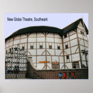 Poster Science, Histoire, New Globe Theatre
