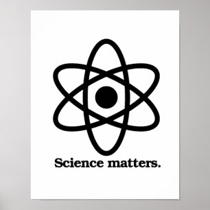 Poster Science Matters - Symbole scientifique - - Pro-Sci