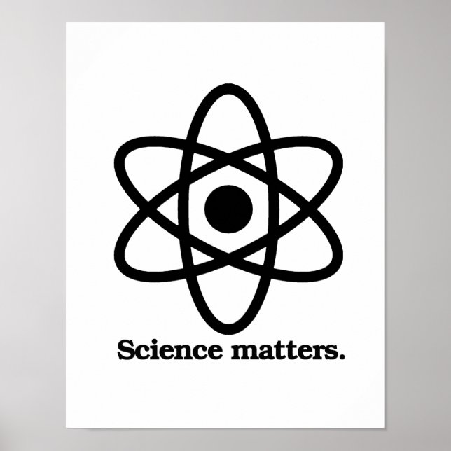 Poster Science Matters - Symbole scientifique - - Pro-Sci (Devant)