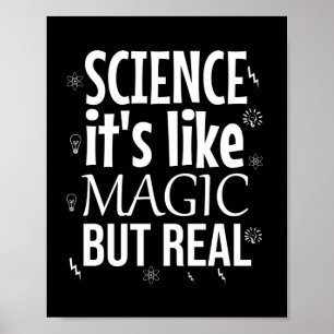 Poster Science's like magic but real