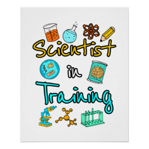 Poster Scientifique en formation Science Lover STEM