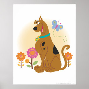 Poster Scooby-Doo Après Papillon