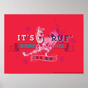 Poster Scooby-Doo - C'est Ruf sans vous