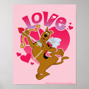 Poster Scooby-Doo Cupid - Amour