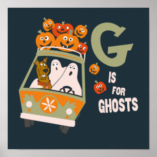 Poster Scooby-Doo   G est pour Ghosts