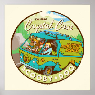 Poster Scooby-Doo   Gang Traversant "Crystal Cove"