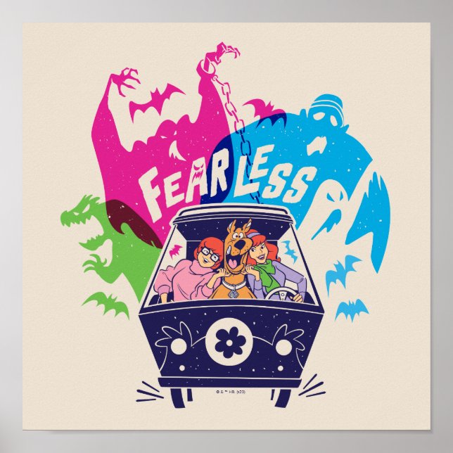 Poster Scooby-Doo | La Machine Mystérieuse Sans Peur (Devant)