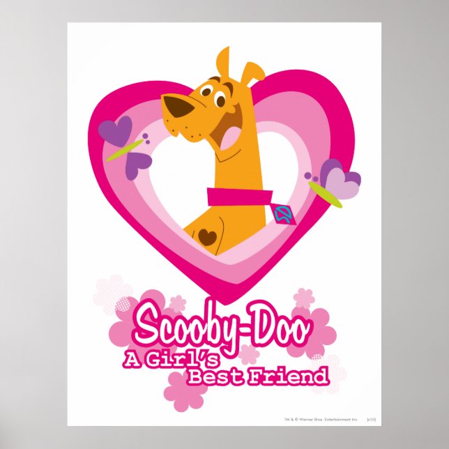 Poster Scooby-Doo La meilleure amie d'une fille (Devant)