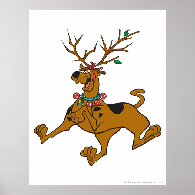 Poster Scooby-Doo Noël Antlers (Devant)