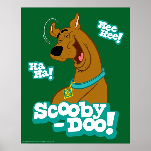 Poster Scooby-Doo Rire (Devant)