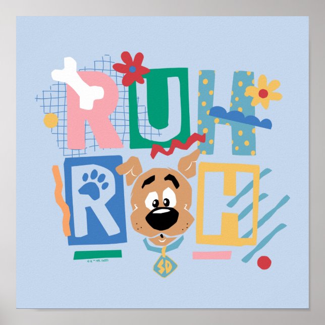 Poster Scooby-Doo | Ruh Roh Baby Scooby-Doo (Devant)