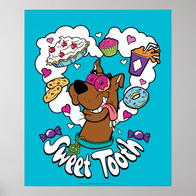 Poster Scooby-Doo "Sweet Tooth" (Devant)