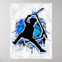 Scooter Retro - Stuntscooter - Kick Stunt Scooter