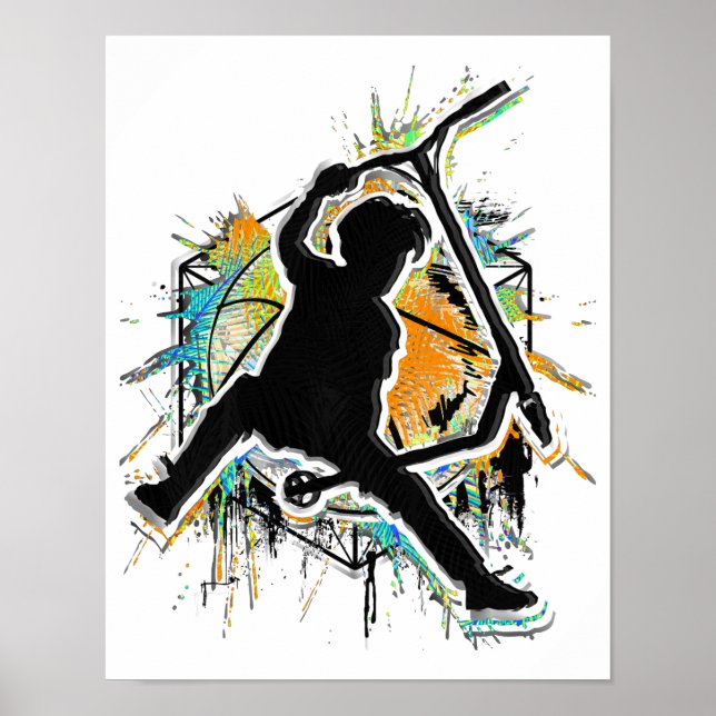 Poster Scooter Retro - Stuntscooter - Kick Stunt Scooter (Devant)