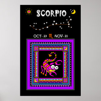 Poster Scorpio Le Scorpian