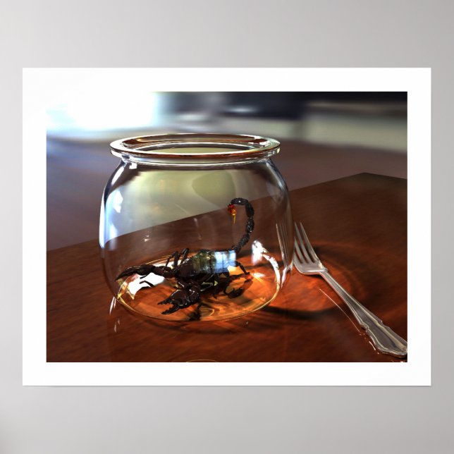 Poster Scorpion (Devant)