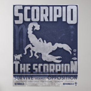 Poster Scorpion