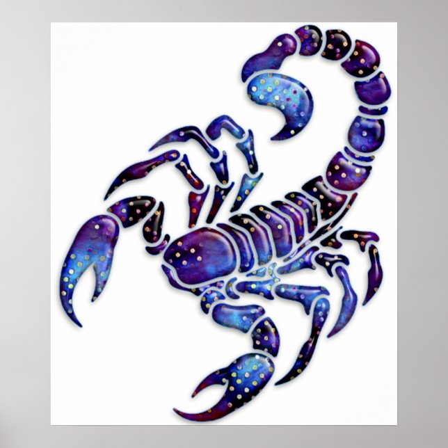Poster Scorpion céleste (Devant)