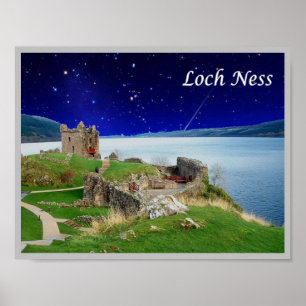 Poster Scotland - Loch Ness -