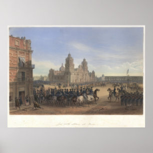 Poster Scott à Mexico