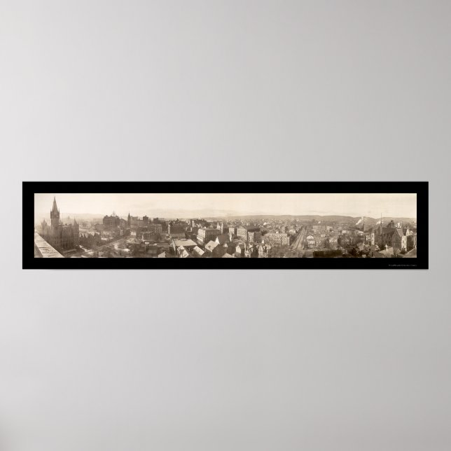 Poster Scranton, PA Photo 1912 (Devant)