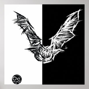 Poster Scratchy Bat Poster/Impr 1