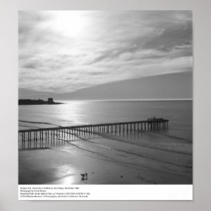 Poster Scripps Pier, 1966