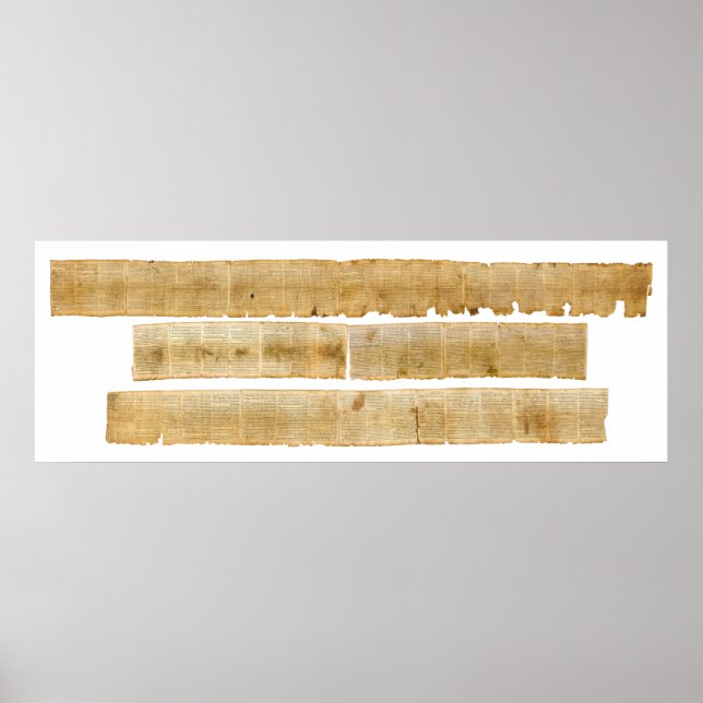 Poster Scroll de la Grande Isaïe d'origine Scrolls de la  (Devant)