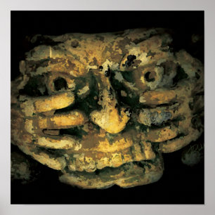 Poster Sculpture de acroupissement