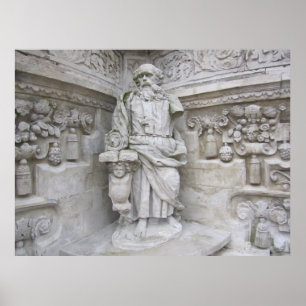 Poster Sculpture d'église